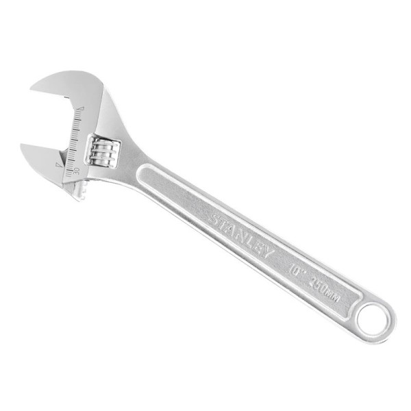 STANLEY® Metal Adjustable Wrench 250mm (10in) STANLEY® Metal Adjustable Wrench 250mm (10in)