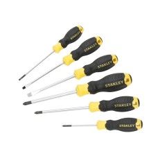 STANLEY® CUSHION GRIP™ Screwdriver Set, 6 Piece