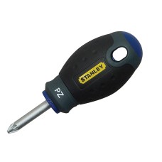 STANLEY® FatMax® Stubby Screwdriver Pozidriv Tip PZ1 x 30mm