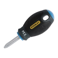STANLEY® FatMax® Stubby Screwdriver Pozidriv Tip PZ2 x 30mm