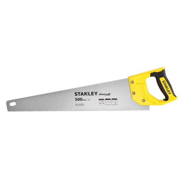 STANLEY® Sharpcut™ Handsaw 500mm (20in) 7 TPI STANLEY® Sharpcut™ Handsaw 500mm (20in) 7 TPI