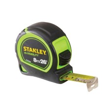 STANLEY® Tylon Hi-Viz Pocket Tape 8m/26ft (Width 25mm)