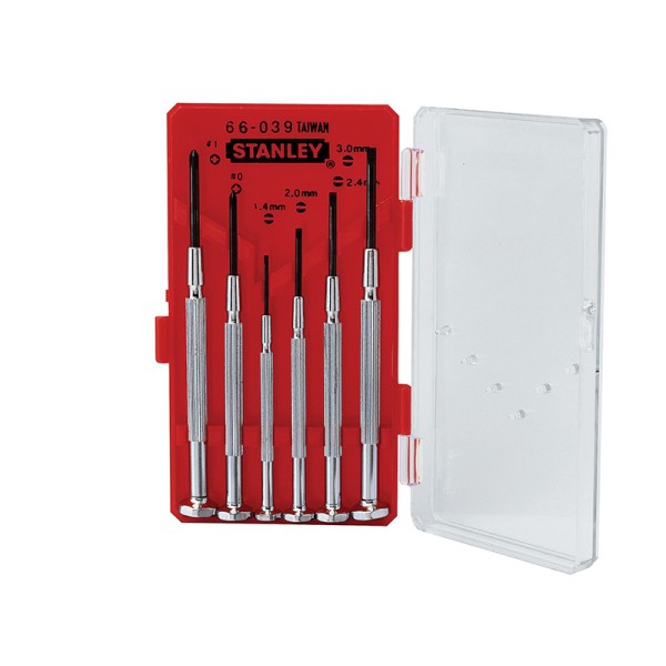 STANLEY® Watchmaker Screwdriver Set, 6 Piece STANLEY® Watchmaker Screwdriver Set, 6 Piece