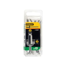 STANLEY® 1-PAA66T Aluminium Rivets Long 5 x 12mm Pack of 15
