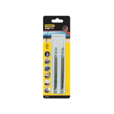 STANLEY® FatMax® Progressor Metal/Wood T-Shank Jigsaw Blade (Pack 2)