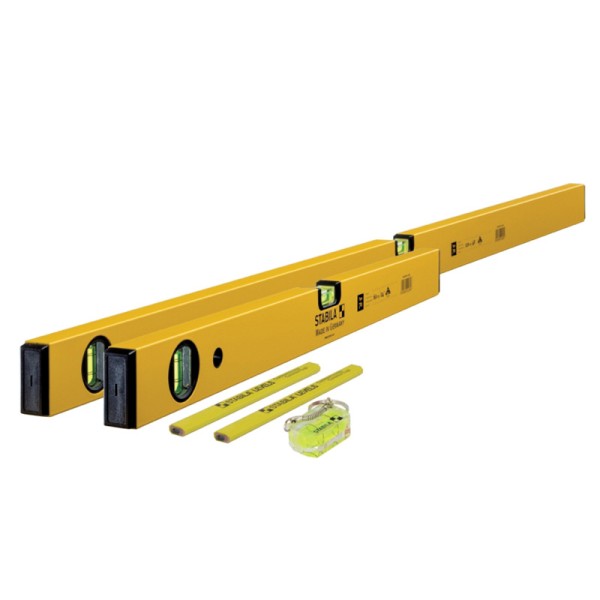 Stabila 70 Spirit Level Set, 2 Piece (60 & 120cm) Stabila 70 Spirit Level Set, 2 Piece (60 & 120cm)