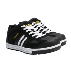 STANLEY® Clothing Cody Safety Trainers Black/White Stripe UK 10 EUR 44