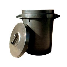 Stadium Heavy-Duty Dustbin with Lid 90 litre