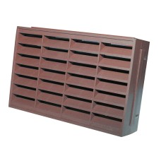 Stadium Louvred Airbrick Vent, Terracotta 9 x 6in