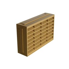 Stadium Louvred Airbrick Vent, Buff 9 x 6in