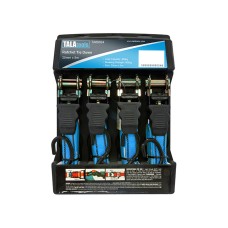 TALAtools Ratchet Tie Down Set, 4 Piece