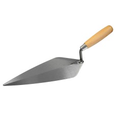 TALAtools Philadelphia Brick Trowel  Wooden Handle 11in