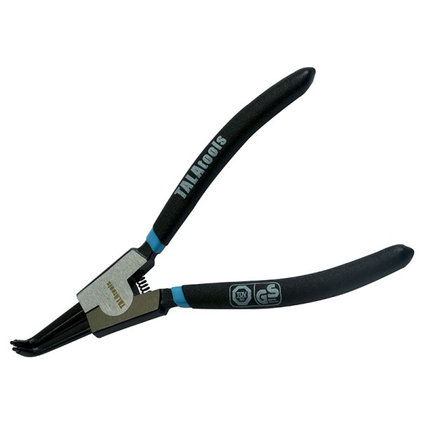 TALAtools Bent External Circlip Pliers 175mm (7in) TALAtools Bent External Circlip Pliers 175mm (7in)