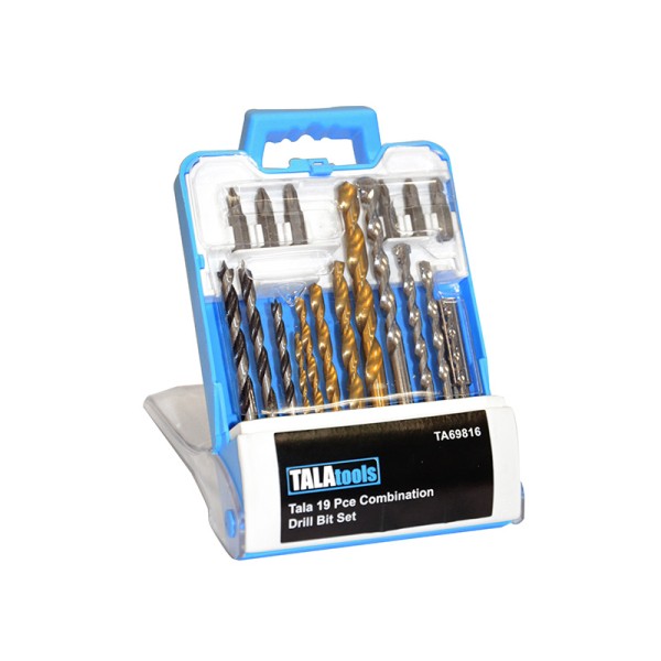 TALAtools Drill Bit Set, 19 Piece TALAtools Drill Bit Set, 19 Piece