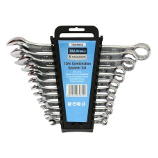 TALAtools Metric Combination Spanner Set, 12 Piece