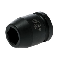 Teng Impact Socket Hexagon 6-Point 1/2in Drive 15mm