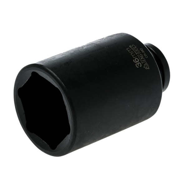 Teng Deep Impact Socket Hexagon 6-Point 1/2in Drive 36mm Teng Deep Impact Socket Hexagon 6-Point 1/2in Drive 36mm