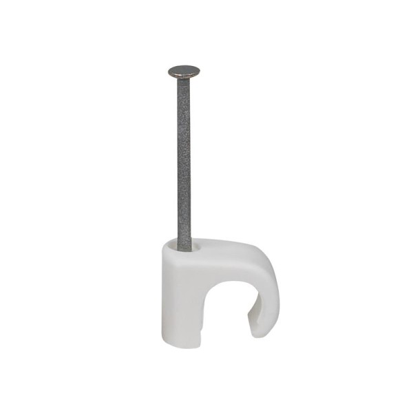 tillex® Cable Clip Round 5-7 White 1.2 x 20mm Box 100 tillex® Cable Clip Round 5-7 White 1.2 x 20mm Box 100