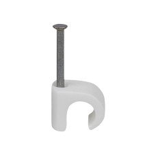 tillex® Cable Clip Round 7-10 White 1.8 x 30mm Box 400