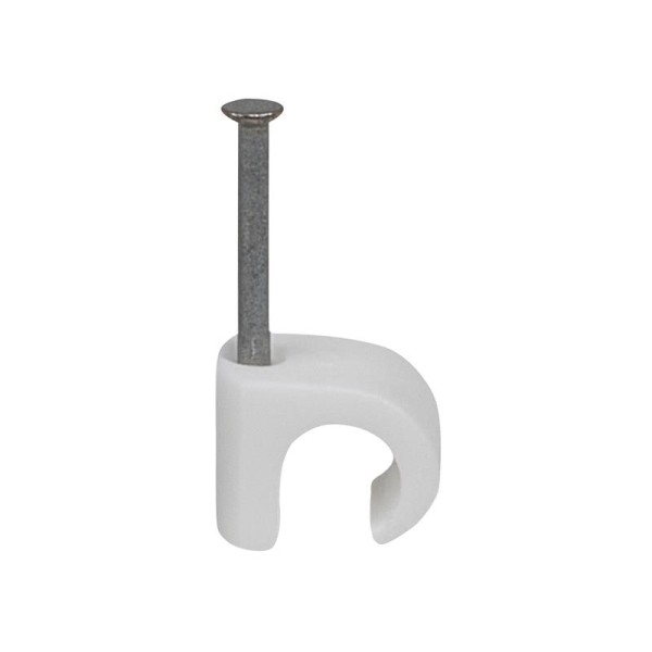 tillex® Cable Clip Round 7-10 White 1.8 x 25mm Box 100 tillex® Cable Clip Round 7-10 White 1.8 x 25mm Box 100
