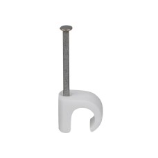 tillex® Cable Clip Round 7-10 White 1.8 x 30mm Box 100
