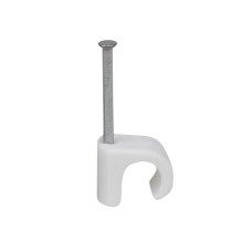 tillex® Cable Clip Round 8-12 White 2.0 x 30mm Box 100
