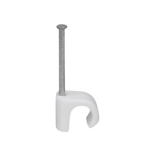 tillex® Cable Clip Round 8-12 White 2.0 x 35mm Box 100