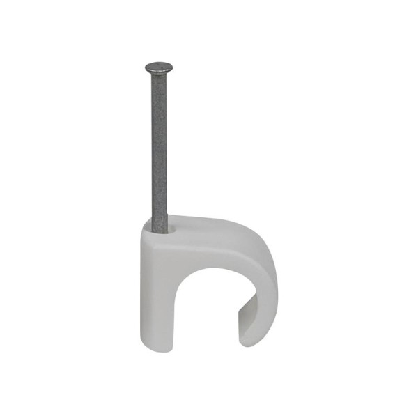 tillex® Cable Clip Round 12-16 White 2.0 x 35mm Box 100 tillex® Cable Clip Round 12-16 White 2.0 x 35mm Box 100