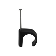 tillex® Cable Clip Round 18-22 Black 2.0 x 55mm Box 100