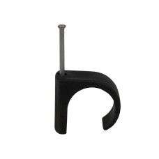 tillex® Cable Clip Round 22-26 Black 2.0 x 45mm Box 100