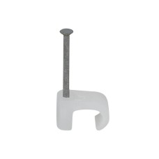 tillex® Cable Clip Flat 4x6 Clear 1.2 x 20mm Box 100