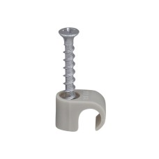tillex® Screw Clip Round 10-14 Grey PH2 x 33mm Box 100