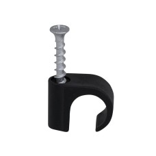 tillex® Screw Clip Round 18-22 Black PH2 x 45mm Box 50