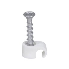 tillex® Screw Clip Round 7-10 White PH2 x 33mm Box 100