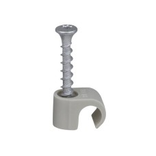 tillex® Screw Clip Round 10-14 Grey TX20 x 33mm Box 100