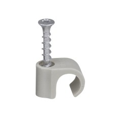 tillex® Screw Clip Round 14-18 Grey TX20 x 40mm Box 100