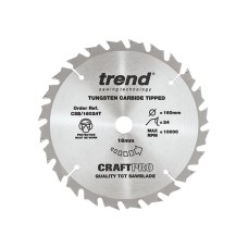 Trend CSB/16024T CraftPro Thin Kerf Saw Blade 160 x 16mm x 24T