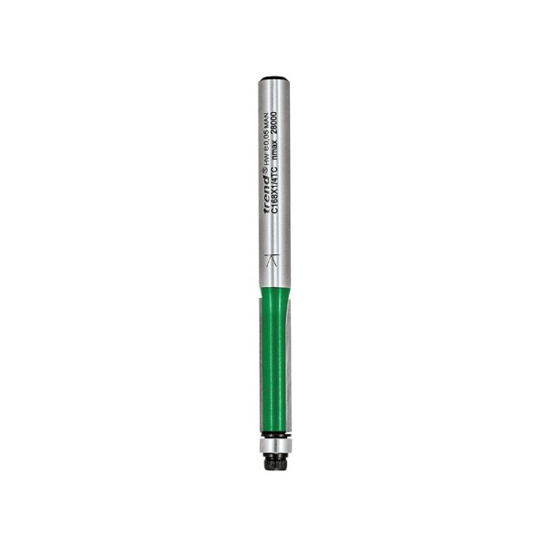 Trend C168 x 1/4TC Guided Trimmer 6.35 x 25.4mm Trend C168 x 1/4TC Guided Trimmer 6.35 x 25.4mm
