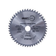 Trend CSB/CC30524 CraftPro Mitre Saw Blade 305 x 30mm x 24T