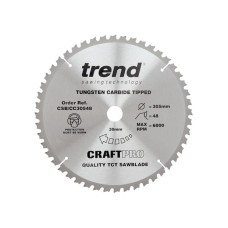 Trend CSB/CC30548 CraftPro Mitre Saw Blade 305 x 30mm x 48T