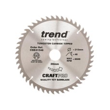 Trend CSB/21548 CraftPro Saw Blade 215 x 30mm x 48T