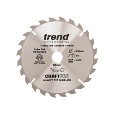 Trend CSB/23524 CraftPro Saw Blade 235 x 30mm x 24T