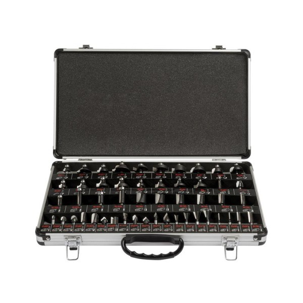 Trend 1/4in TCT Router Bit Starter Set, 50 Piece Trend 1/4in TCT Router Bit Starter Set, 50 Piece