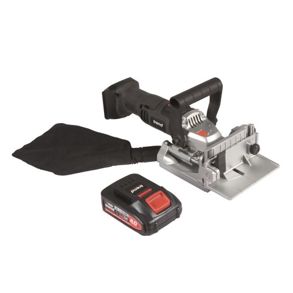 Trend T18S/BJK1 Biscuit Jointer 18V 1 x 4.0Ah Li-ion Trend T18S/BJK1 Biscuit Jointer 18V 1 x 4.0Ah Li-ion