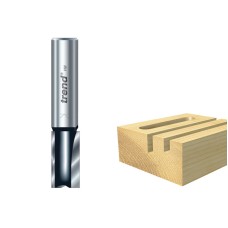 Trend TR12 x 1/4 TCT Two Flute Cutter Long Shank 12 x 19mm