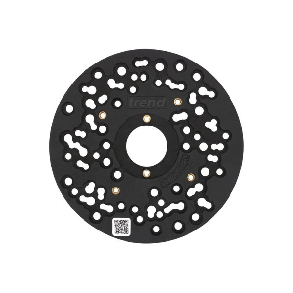 Trend UNIBASE/180 Universal Plunge Router Sub-Base 180mm Trend UNIBASE/180 Universal Plunge Router Sub-Base 180mm