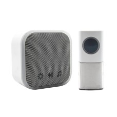 Uni-Com Portable Door Chime, White