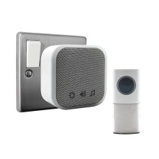 Uni-Com Plug-in Door Chime, White