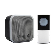 Uni-Com Portable Door Chime, Black