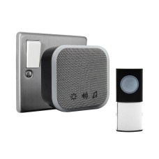 Uni-Com Plug-in Door Chime, Black